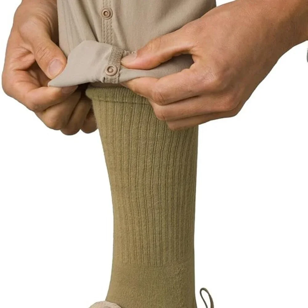 Prana Mens Small X 32 Length Khaki Tan Pants Zion Stretch Hiking